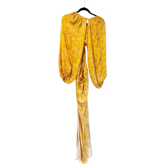 Jen's Pirate Booty Electro Floral Sonora Dress Sunshine Bell Sleeve Size XS - Picture 5 of 13